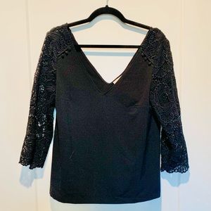 Sézane Claudia Blouse - Noir - Black - New without tags